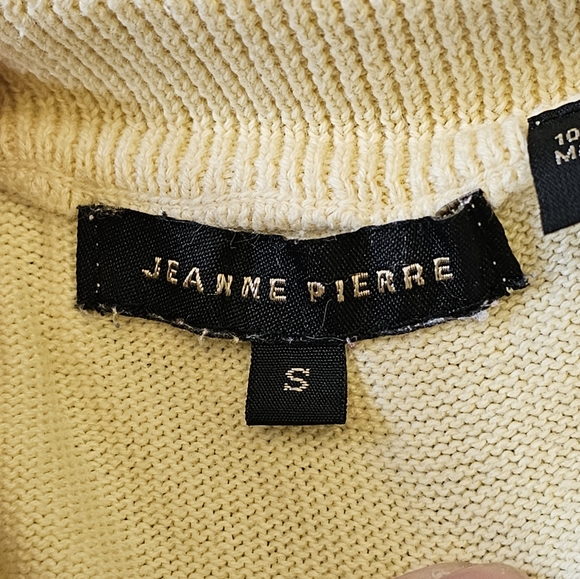 Jeanne Pierre Yellow Sweater - Picture 4 of 6